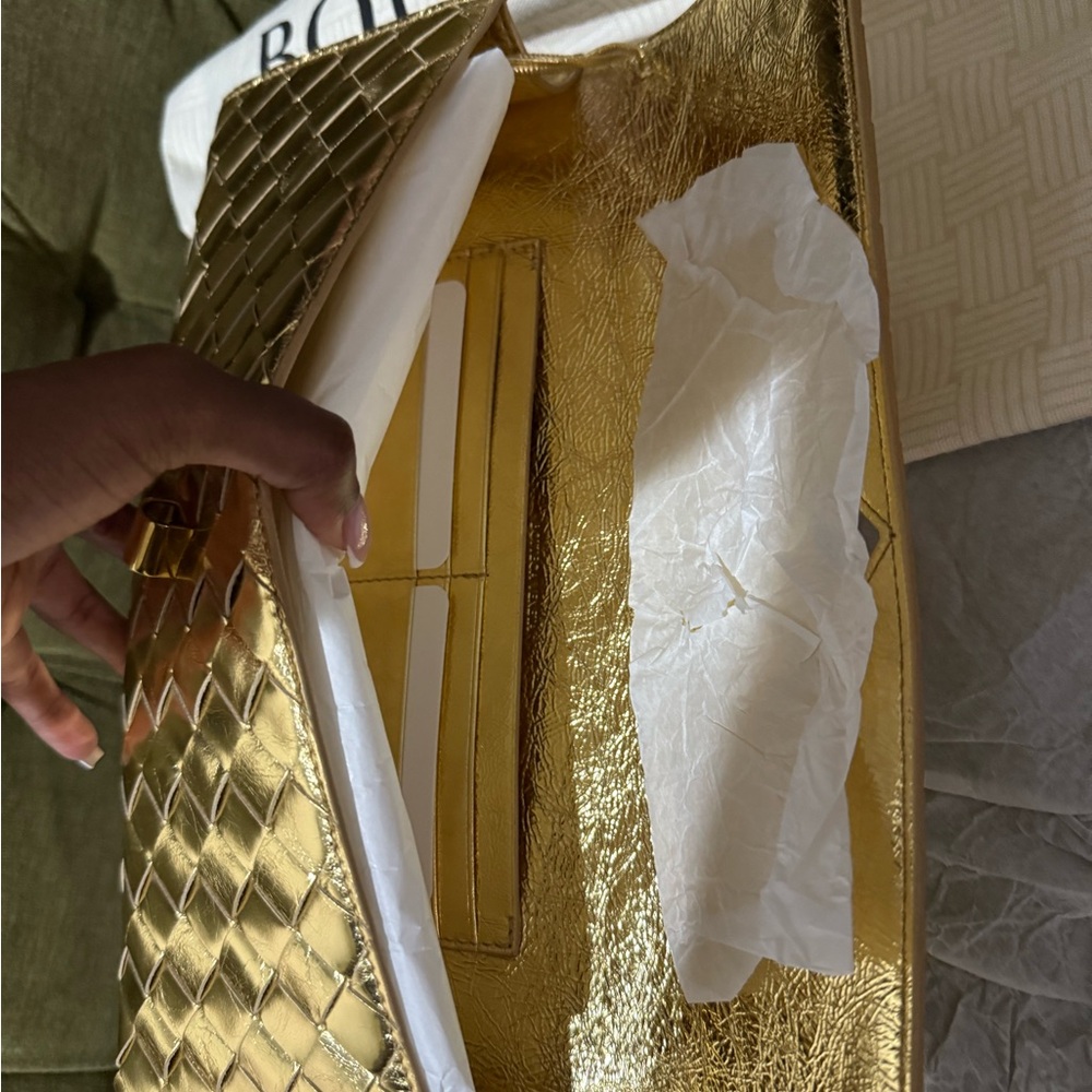Bottega veneta andiamo clutch Gold - Picture 4 of 6